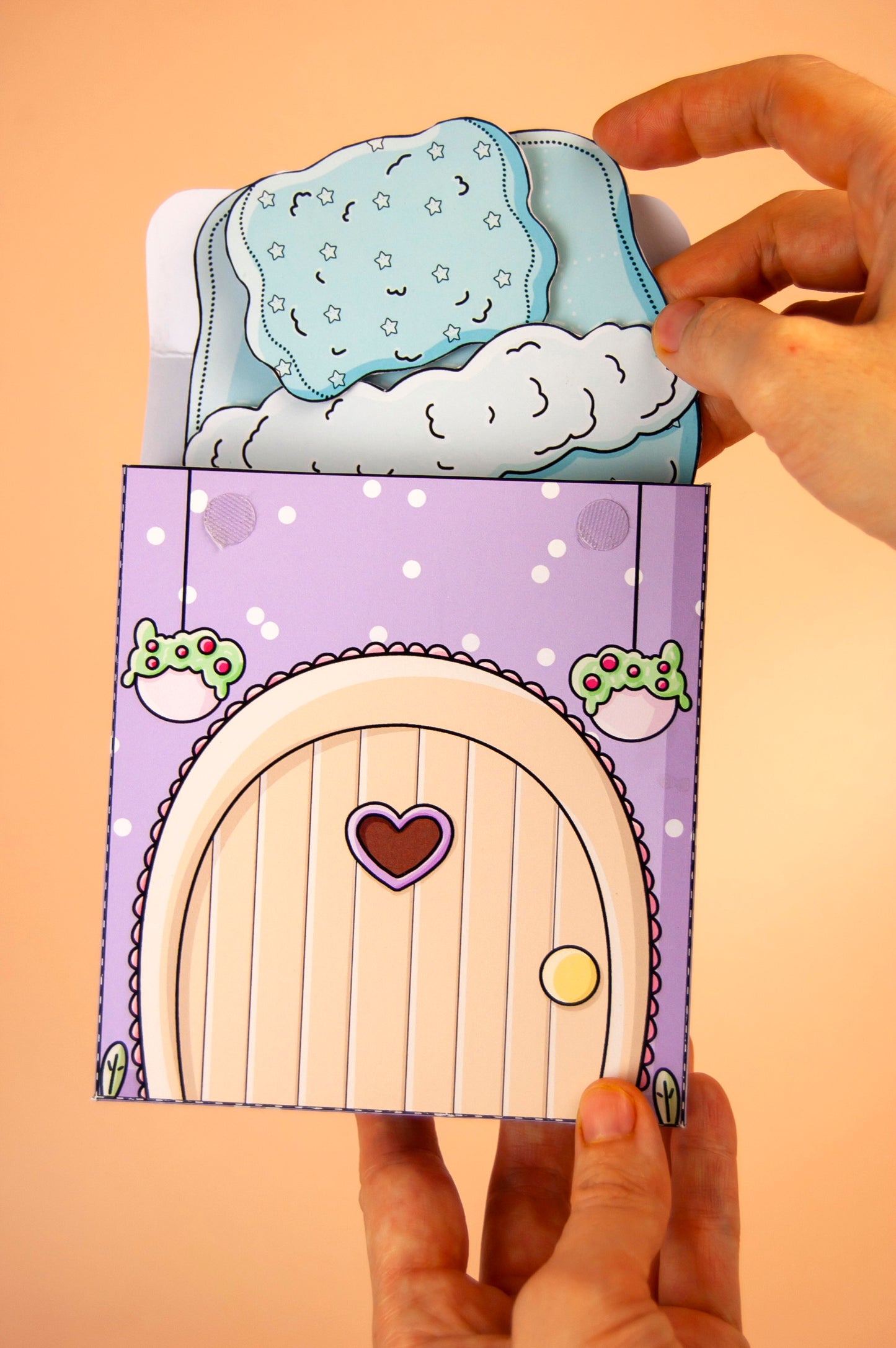 Printable Roxy the Hippo Ballerina Playset – DIY Paper Doll House, Ballet Dress-Up Kit, Digital Download