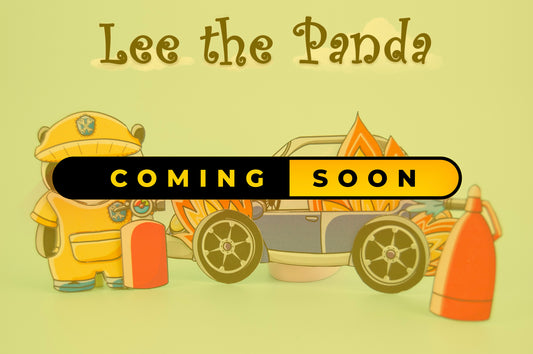 Printable Panda Garage Craft Kit - DIY Paper Doll Template for Kids, Creative Play, Digital Download